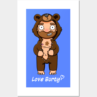 Brown Bear Onesie Posters and Art